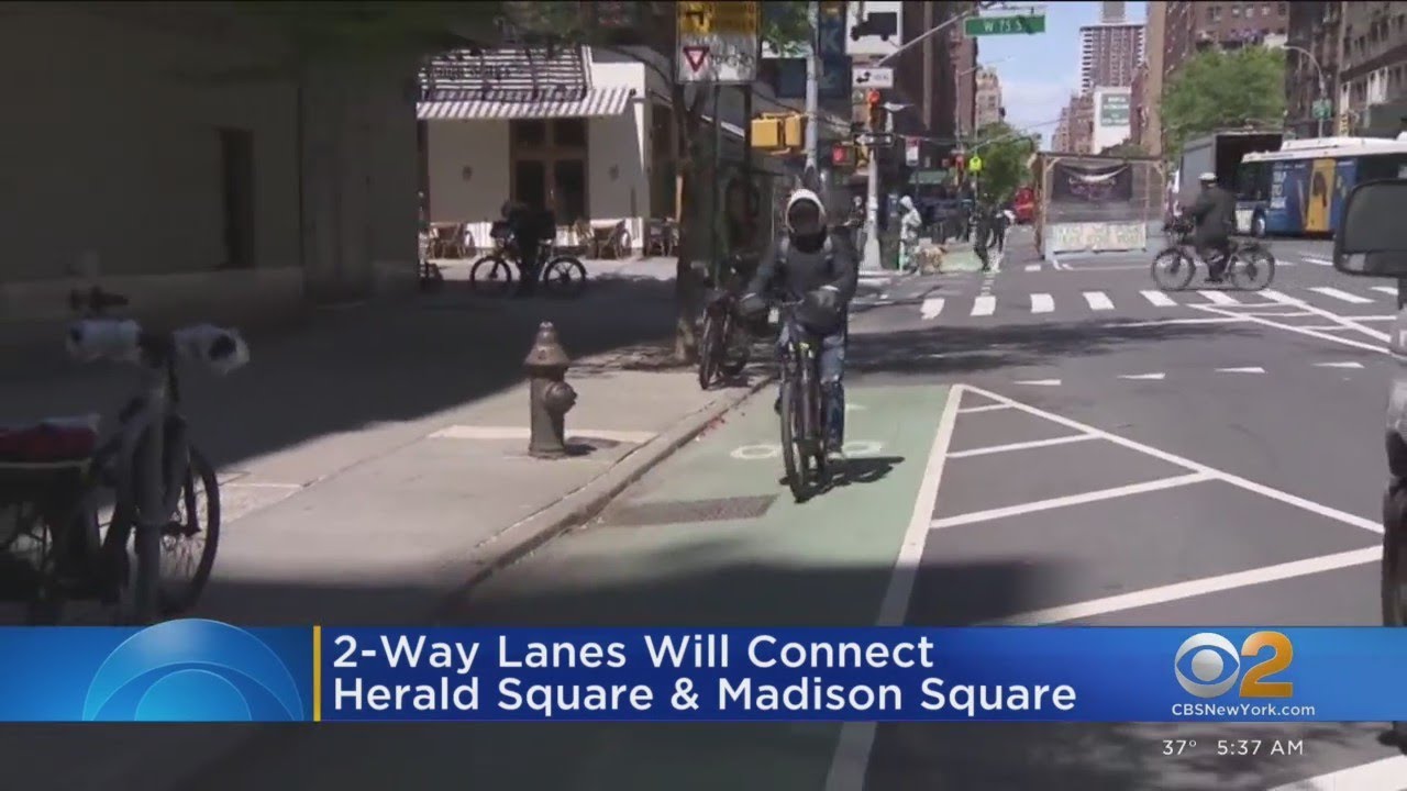 NYC expanding bike lanes in Manhattan