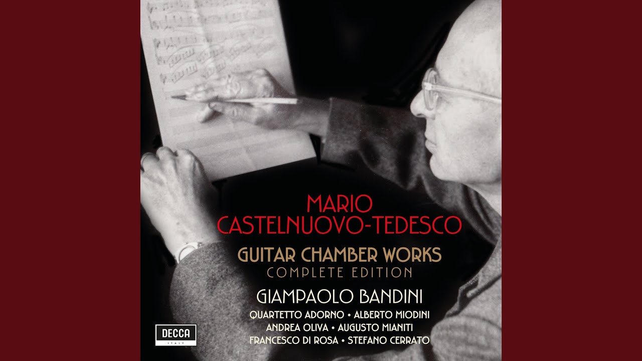 Castelnuovo-Tedesco: Sonatina, Op. 205 - II. Tempo di Siciliana. Andantino grazioso e malinconico