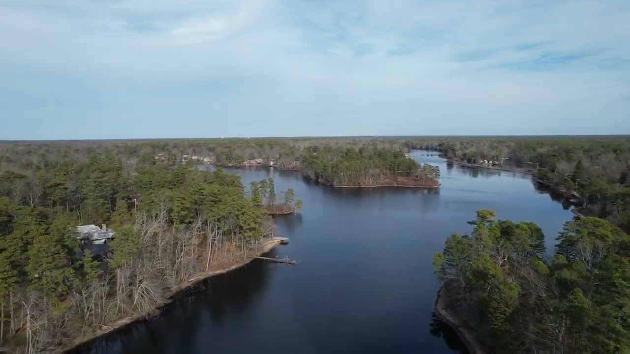 Mirror Lake in Browns Mills, New Jersey #2 - 2/7/2023 - DJI 0095