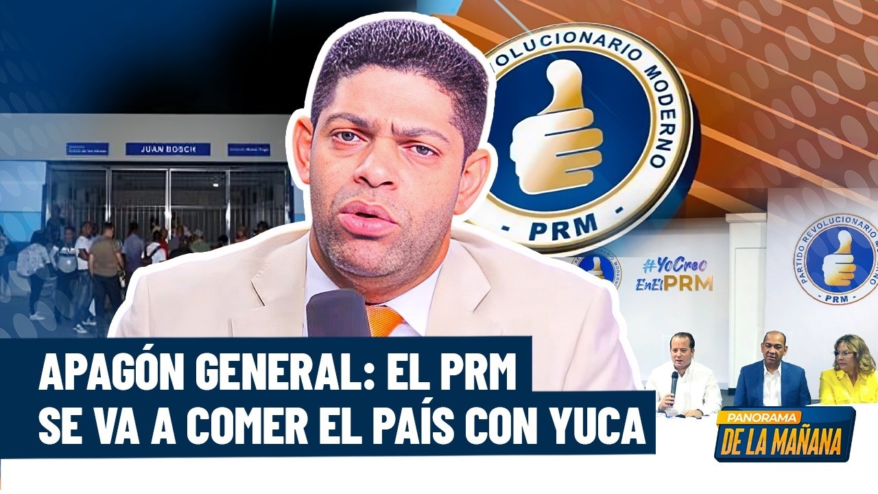 John García le dice de todo al Gobierno tras apagón general; afirma el PRM se comerá el país