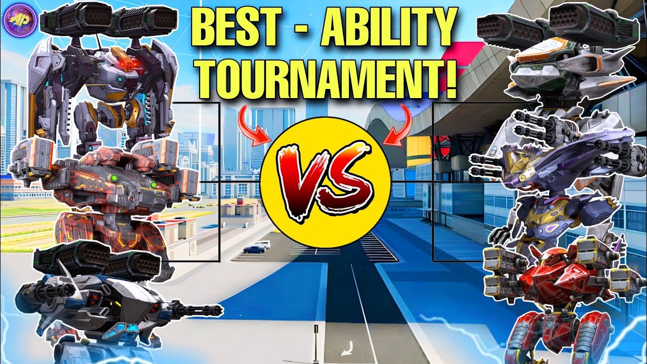 🔥 ALL ROBOTS ABILITIES TOURNAMENT 1VS1 COMPARISON || WAR ROBOTS WR ||