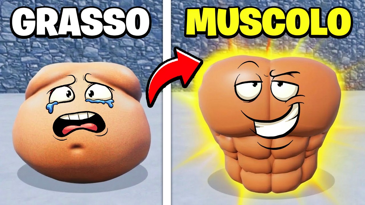 ALLENATI PER DIVENTARE MUSCOLOSO SU ROBLOX!!