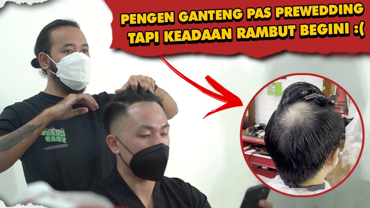 RAMBUT BOTAK TIPIS LANGSUNG TEBEL.!! STYLING DI HARI SPESIAL, RAMBUT WAJIB KEREN!
