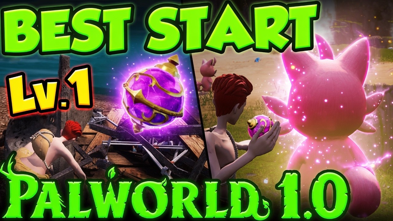 ЛУЧШИЙ СТАРТ В PALWORLD 1.0 &mdash; МОМЕНТАЛЬНЫЕ ЛЕГЕНДАРНЫЕ СФЕРЫ! Главные советы и хитрости по Palworld!
