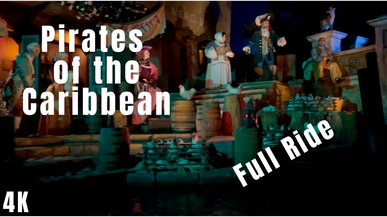 Pirates of the Caribbean Full Ride 4K | Disneyland POV Adventure!