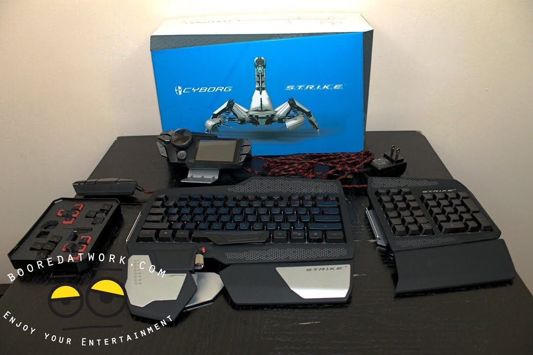 MadCatz Cyborg S.T.R.I.K.E.7 Unboxing & Assemble