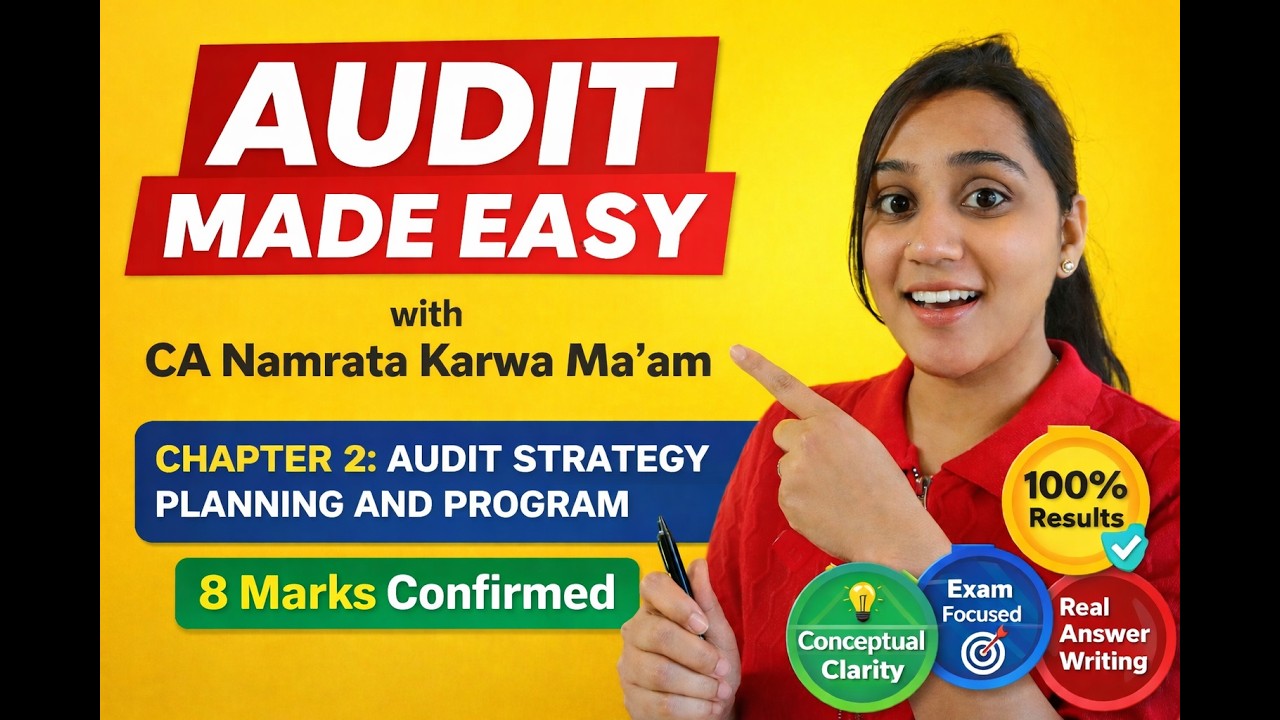 CA Inter Audit | Important Concept | 8 marks Chap 2 | PART 1
