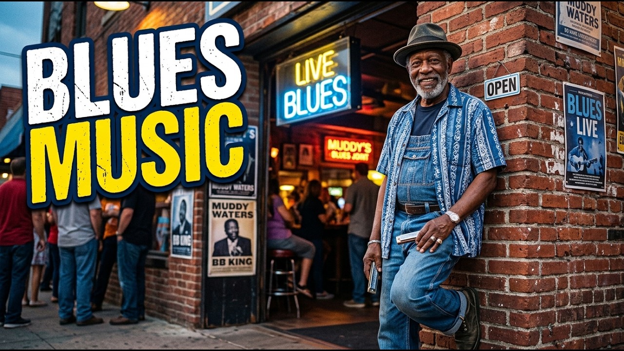 Midnight Highway Blues 🎸 American Guitar Blues Mix