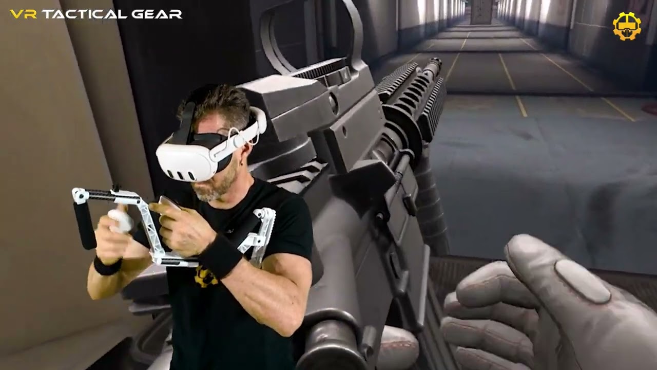 ARMORY R1 Detailed Offhand Operation- VR Gun Stock