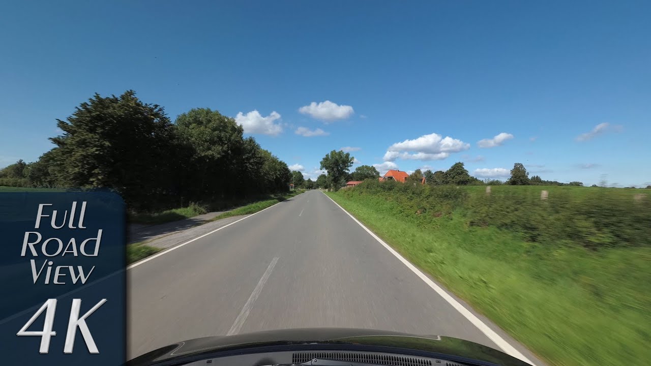 Schleswig-Holstein, Germany: L45, Osdorf - Stubbendorf - 4K (UHD/2160p/60p)