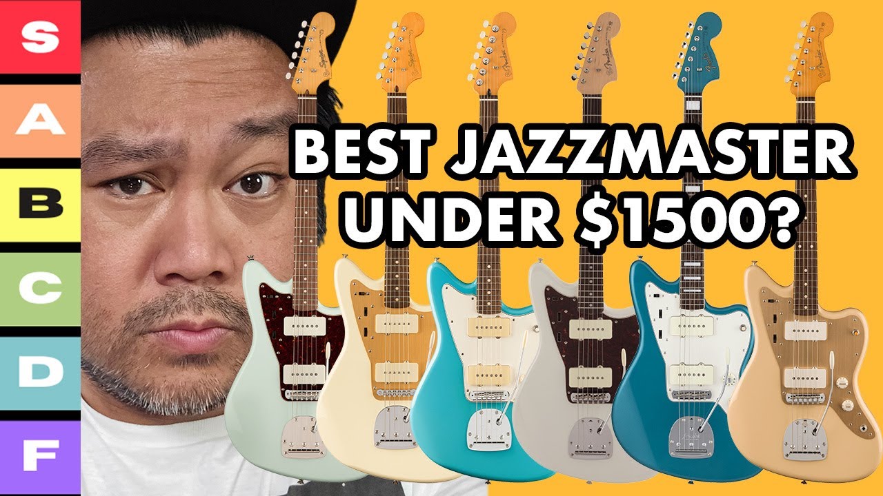 RANKING EVERY JAZZMASTER UNDER $1500