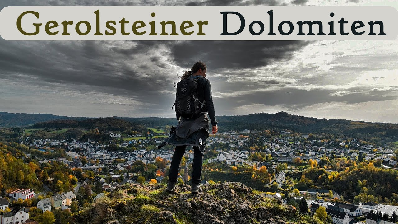 Wandern in den Gerolsteiner Dolomiten - der Gerolsteiner Felsenpfad [4K]