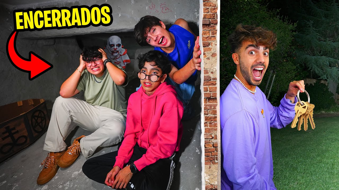 ENCIERRO A MIS VECINOS EN EL SOTANO POR UNA NOCHE!