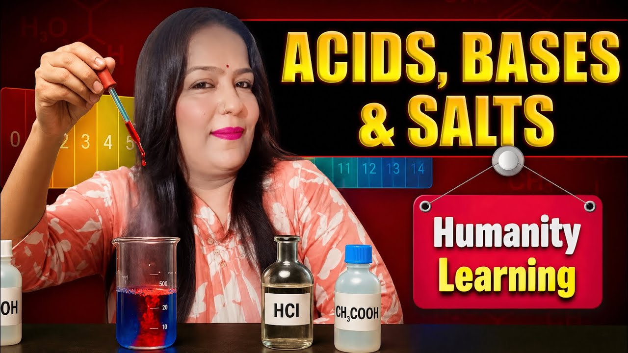 CLASS 10 SCIENCE CHAPTER 2 ACID, BASES AND SALTS | PART 1 | EXPLANATION | INDICATORS AND INTRODUCTIO