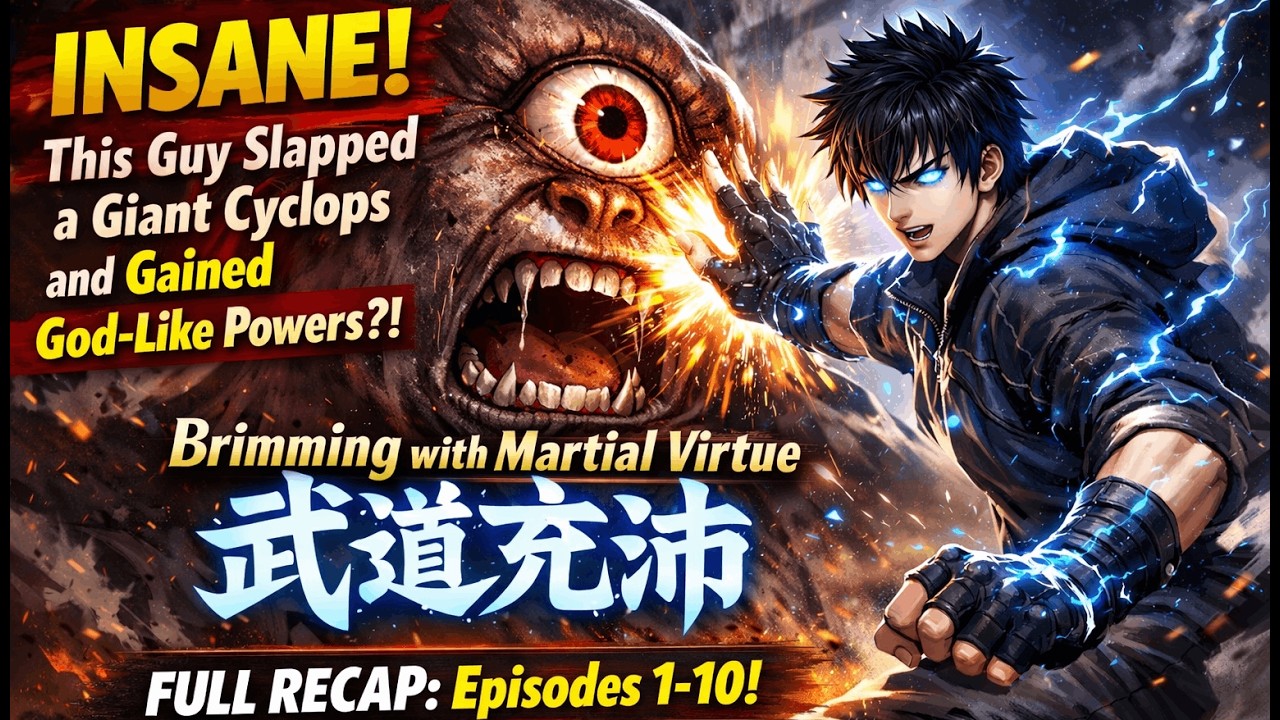 INSANE! This Guy Slapped a Giant Cyclops and Gained God-Like Powers? ep 1-10