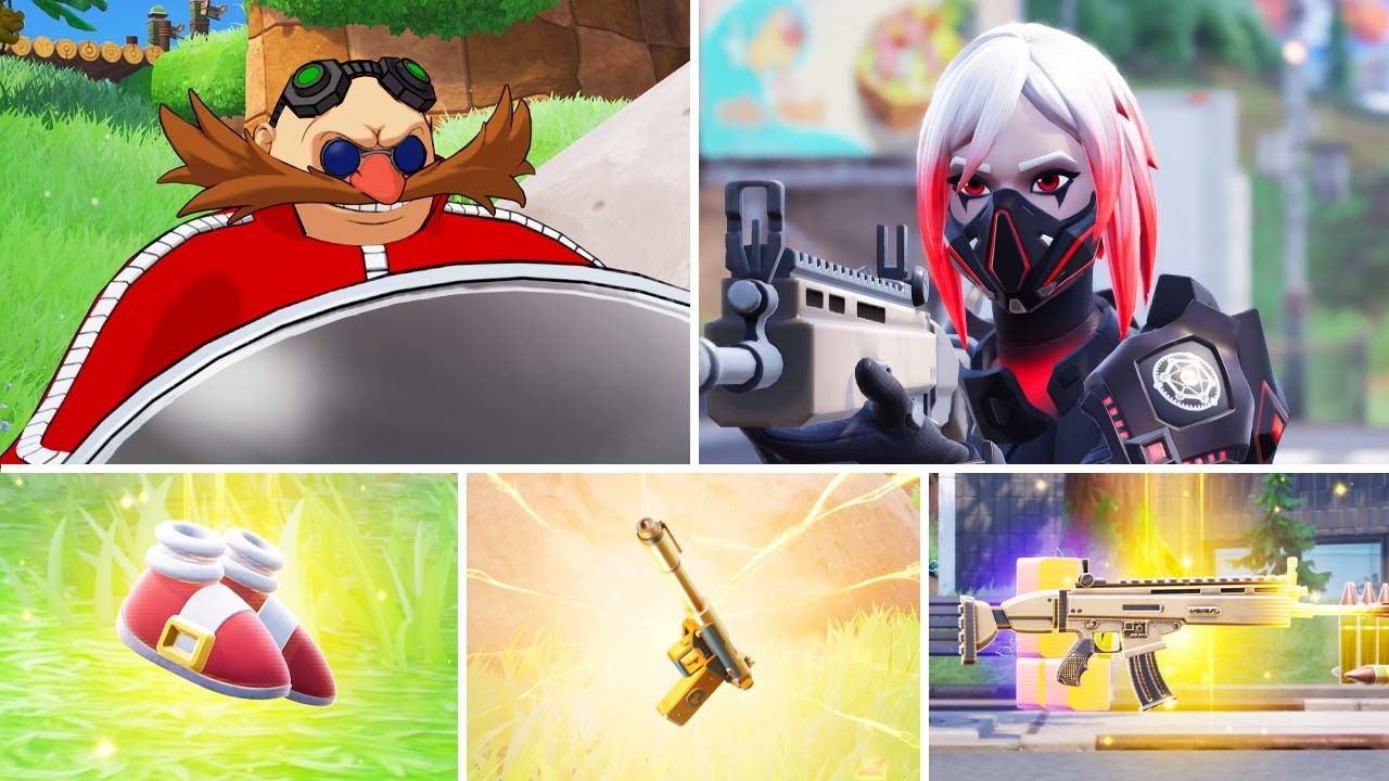 All Boss Fights & Mythic Weapons - Fortnite Chapter 7 Season 4: Override