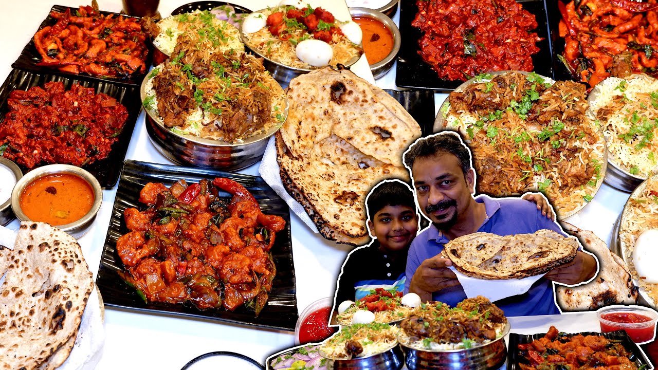 தாராளமாக அள்ளி தரும் ஜம்போ பிரியாணி-The Grand Hyderabad Biryani Restaurant Frazer Town - Bangalore