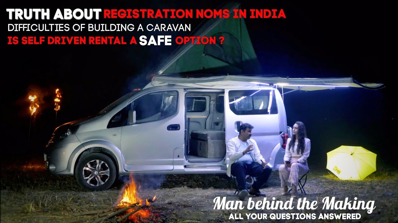 Best Caravan in India / Registration, Self drive All you need to know ! | Motorhome Adventures