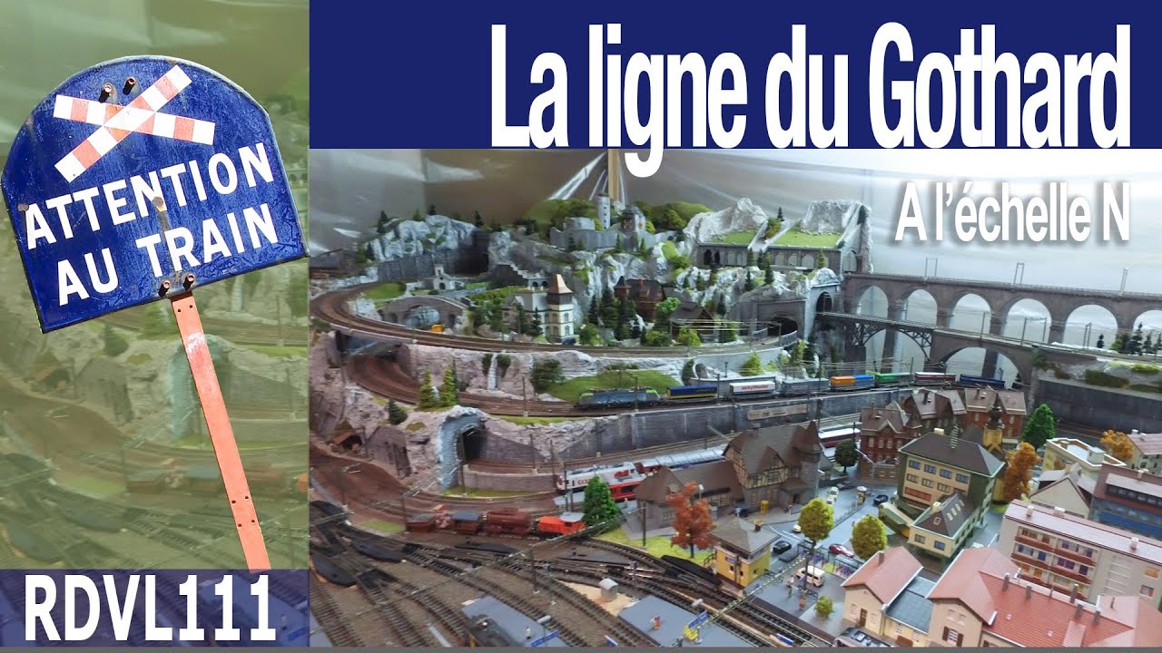 La ligne du Gothard à l'échelle N