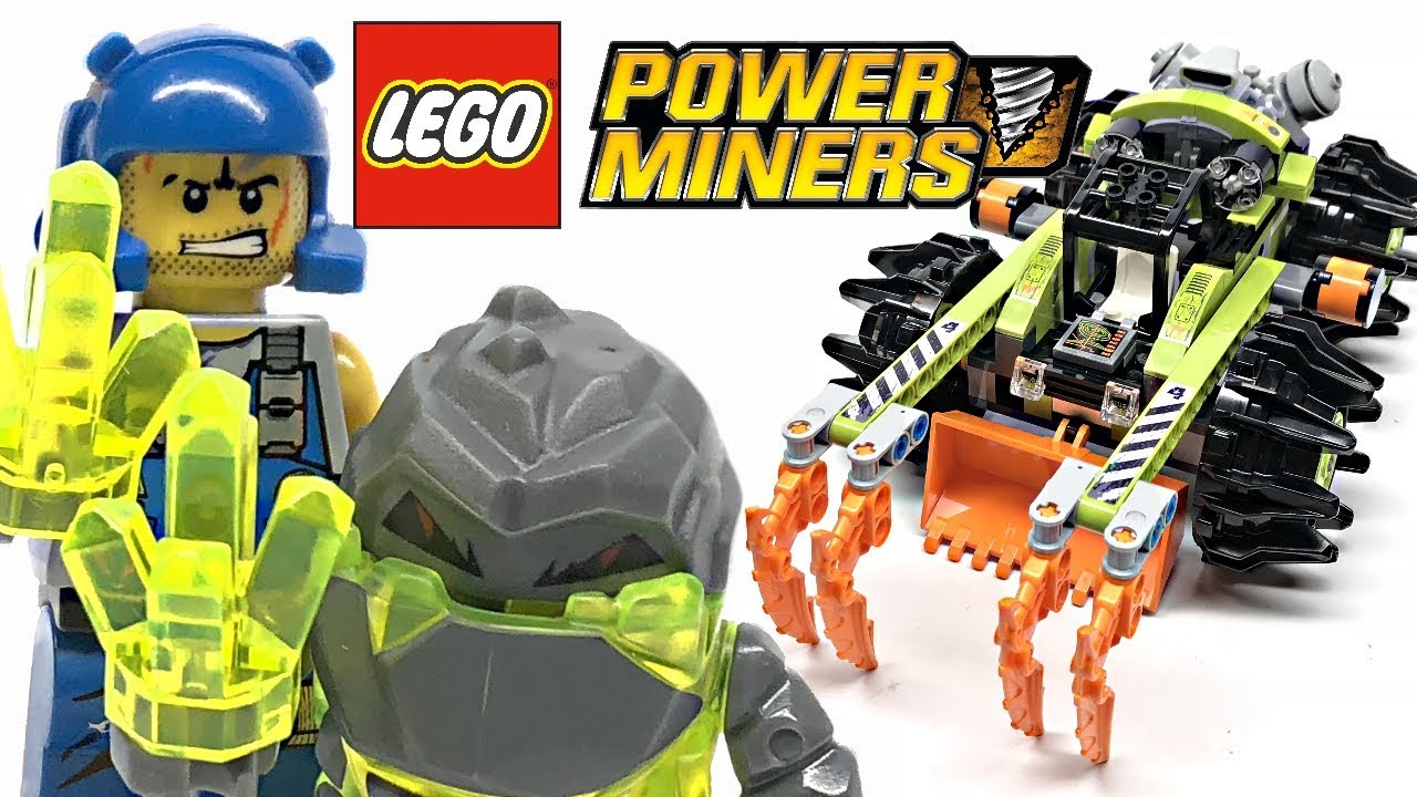 LEGO Power Miners Claw Digger review! 2009 set 8959!