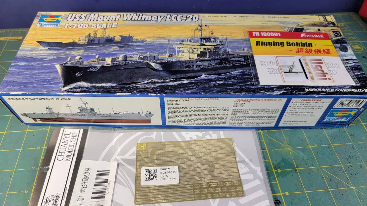 *BuildTime* Trumpeters 1/700 USS Mount Whitney LCC-20 - Part 1