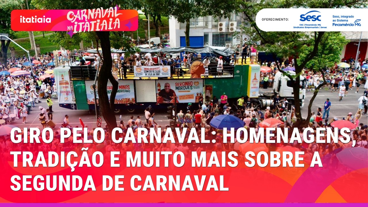 GIRO PELO CARNAVAL: TUDO SOBRE OS BLOCOS QUE AGITARAM A MANHÃ DESTA SEGUNDA-FEIRA (16) EM BH