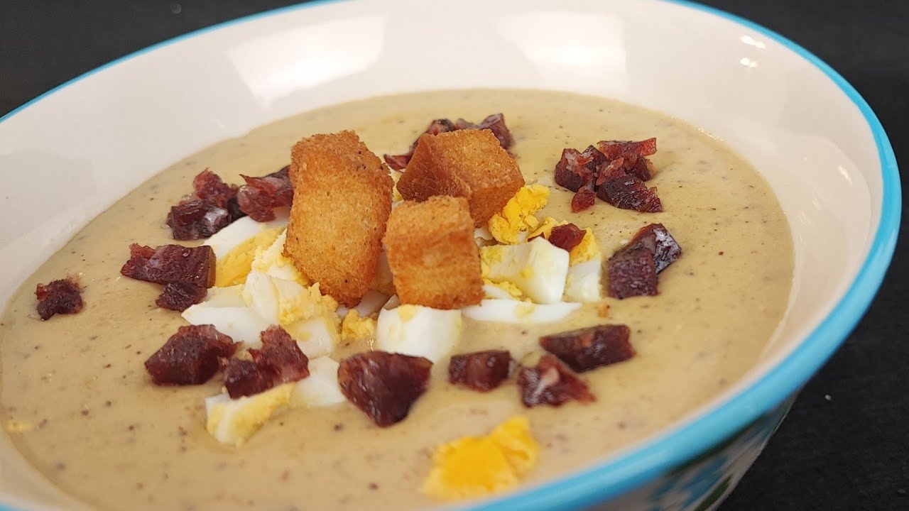 SOPA ALPUJARREÑA. 🥣 recetas de pueblo.