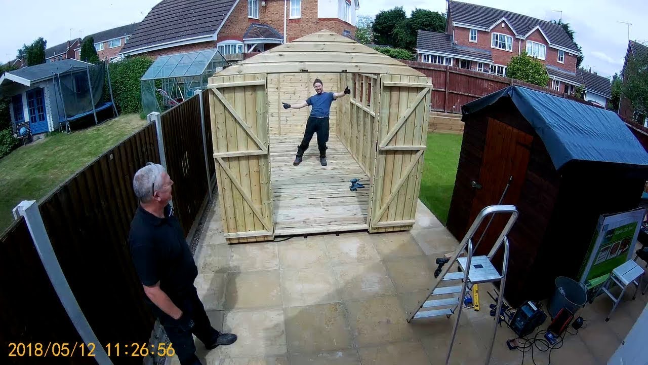 Shedshop Time Lapse Build - Part #1