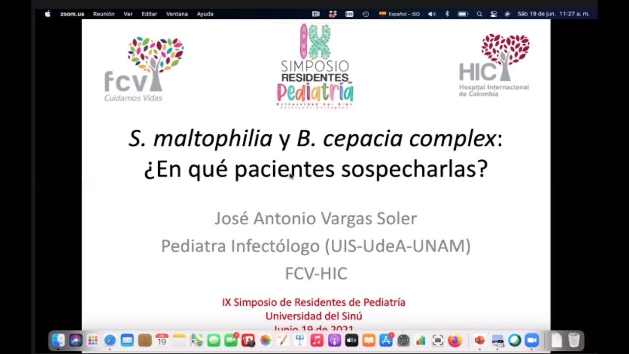 Stenotrophomona maltophilia y complejo burkholderia cepacía