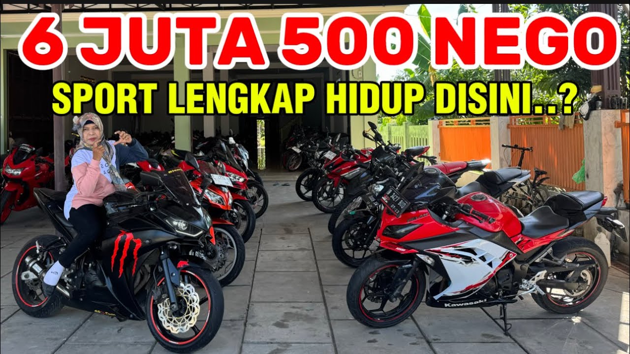 OBRAL SPORT MULAI HARGA 6 JUTA 500 NEGO LENGANNYA HIDUP DISINI REAL ..!#viralvideo #trending #fyp
