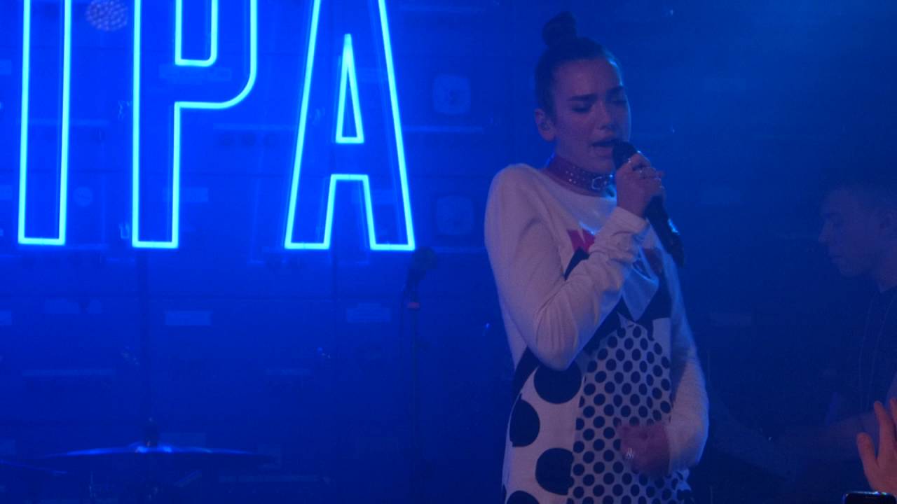 Dua Lipa - Bad Together live Gorilla, Manchester 07-10-16