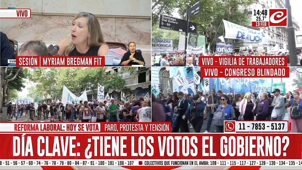 Myriam Bregman: “Hay una continuidad histórica entre la dictadura y esta reforma laboral”