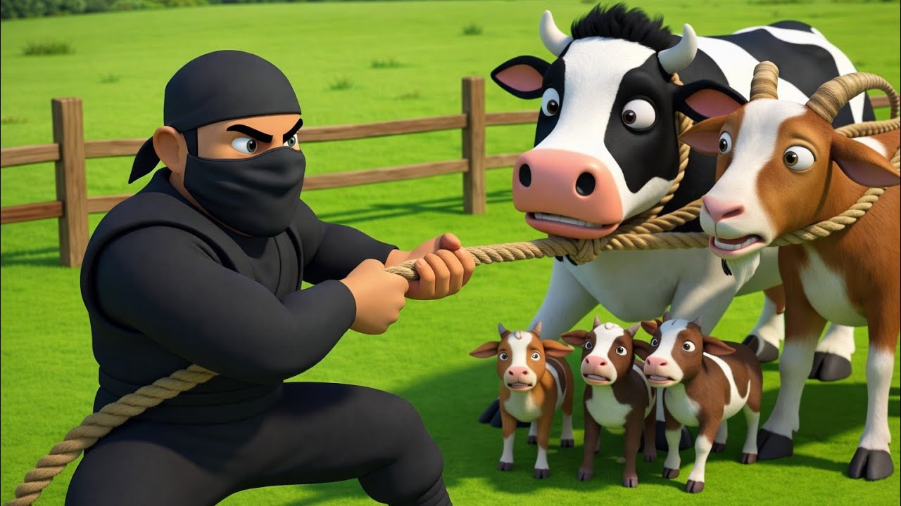 Thief in Old MacDonald&rsquo;s Farm 😱 | Eggs Is Gone! 🐄🐎 | Old MacDonald Rescue Eggs Story