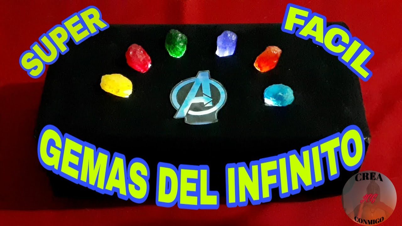 COMO HACER LAS GEMAS DEL INFINITO