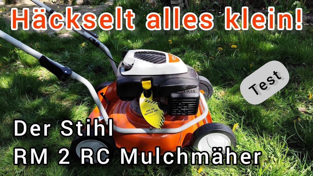 Mulchen statt mähen! Der Stihl RM 2 RC