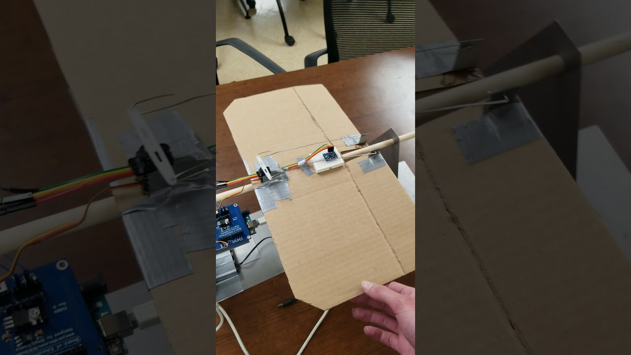 PID control of wing in flight