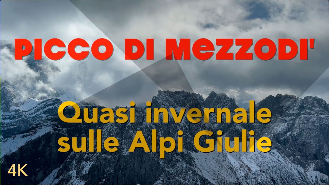 100 Cima di Mezzodì invernale su un'aspra vetta poco frequentata con un panorama vasto e suggestivo.