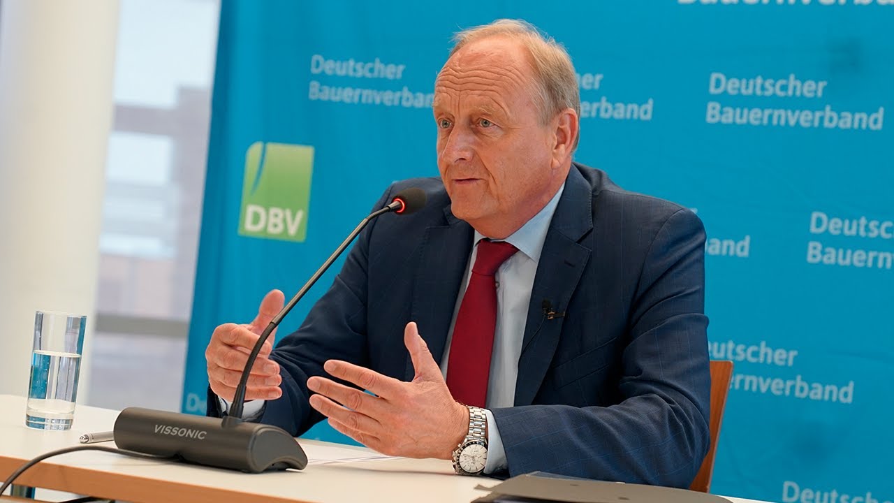 Pressekonferenz Deutscher Bauerntag 2025