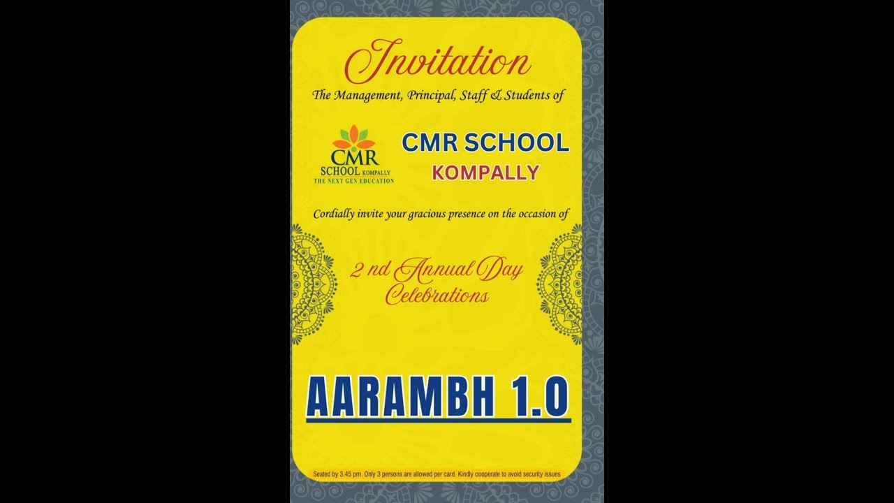 CMR School Kompally