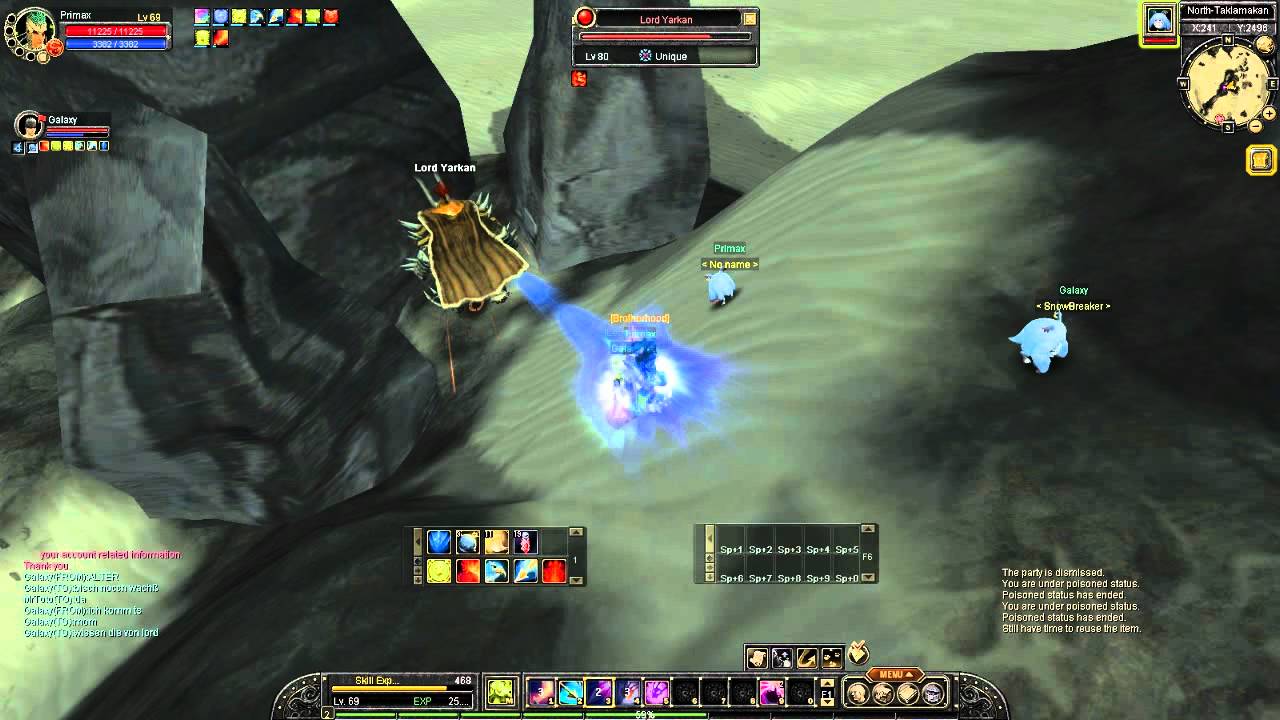 Silkroad-R Server Gobi - Primax Lord Yarkan Kill #1