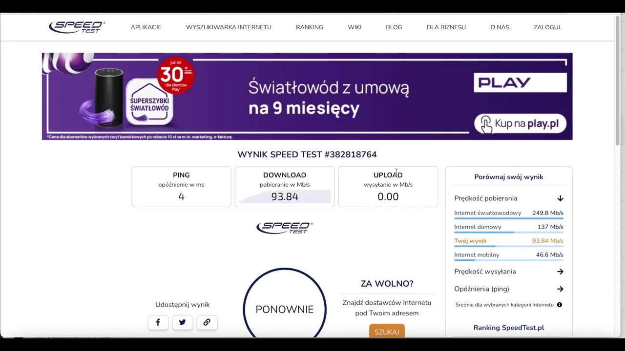 Ograniczenia przepustowości Tp-Link