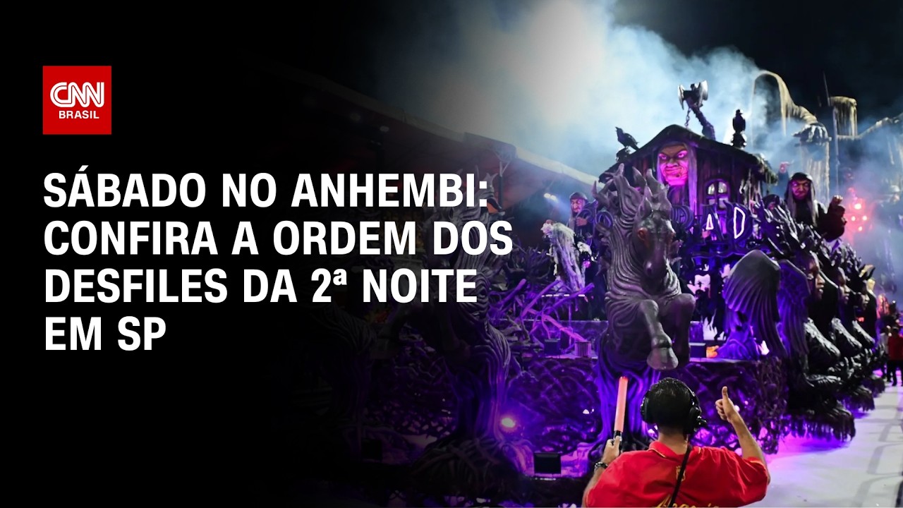 Carnaval 2026: Sete escolas encerram o Grupo Especial de S&atilde;o Paulo neste s&aacute;bado (14) | AGORA CNN