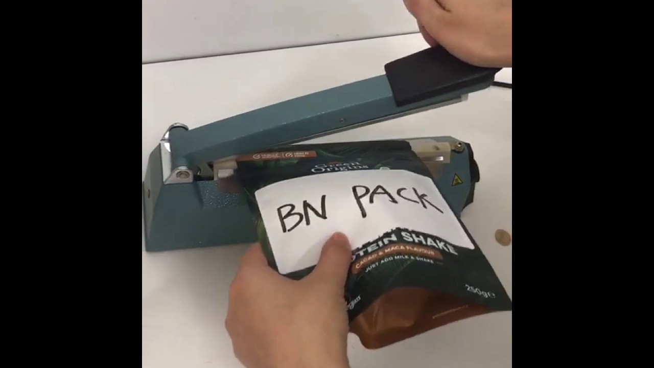 how to heat seal the packaging bag?
