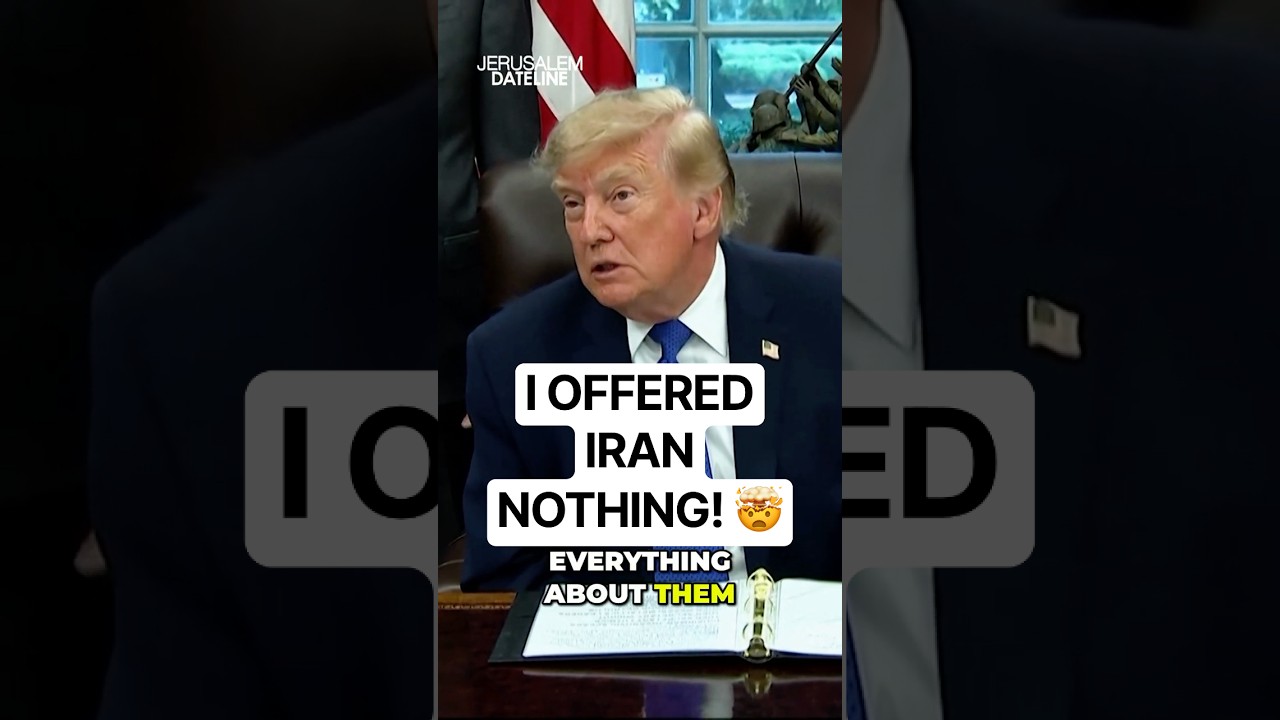 &laquo;Я ничего НЕ предлагал Ирану!&raquo; ТРАМП оспаривает заявление Ирана по Ормузскому проливу #Израиль #х...