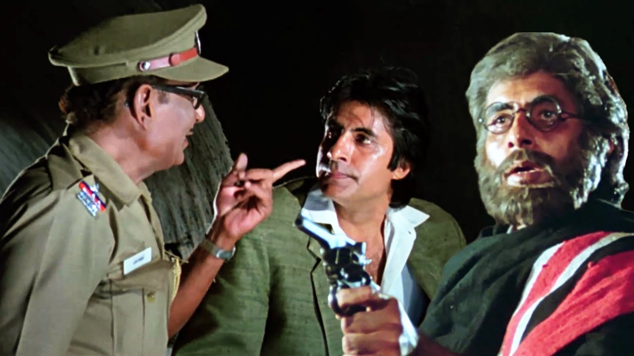 David को गिरफ्तार करना मेरा Farz है | Aakhree Raasta Movie Action Scene | Amitabh Bachchan, Sridevi
