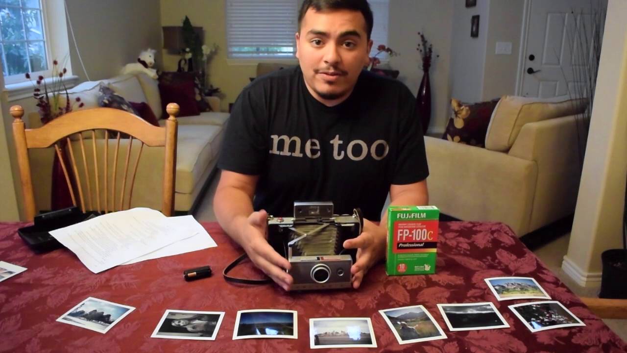 Polaroid 100 Land Camera Demonstration