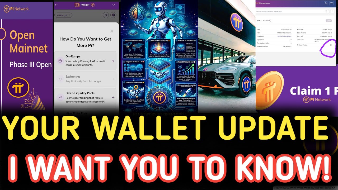 PI NETWORK UPDATE: Pi Network V25 Update, Pi Network Wallet Update, Pi Network's $1 PREDICTION