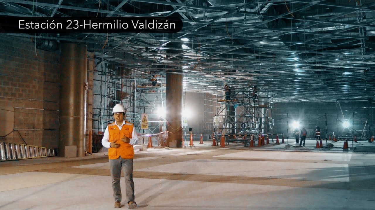 Estación 23 Hermilio Valdizán de la Línea 2 del Metro de Lima y Callao