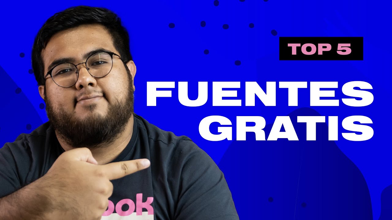 TOP 5: Sitios webs para descargar fuentes gratis 🙌🔥