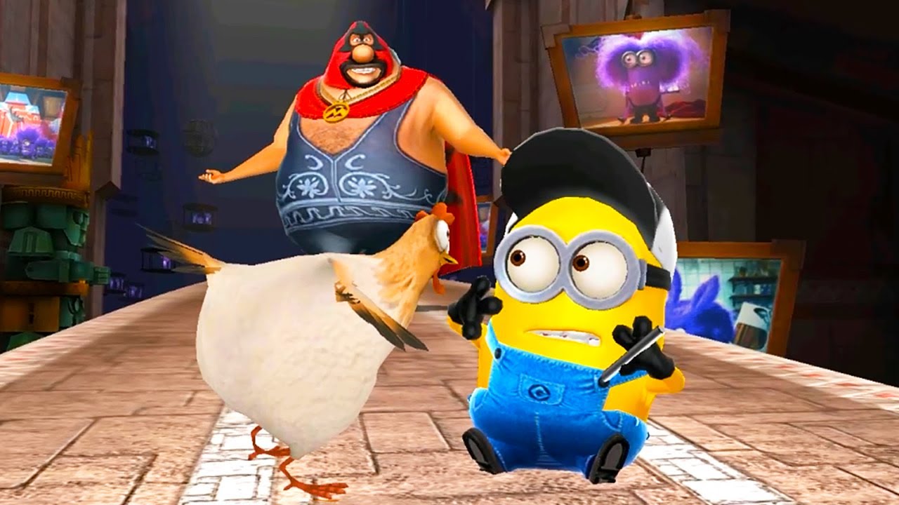Referee Minion vs El Macho and His Pollo Locos ! Despicable me minion rush game